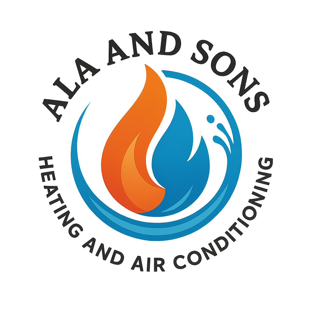 Ala and Sons HVAC Logo